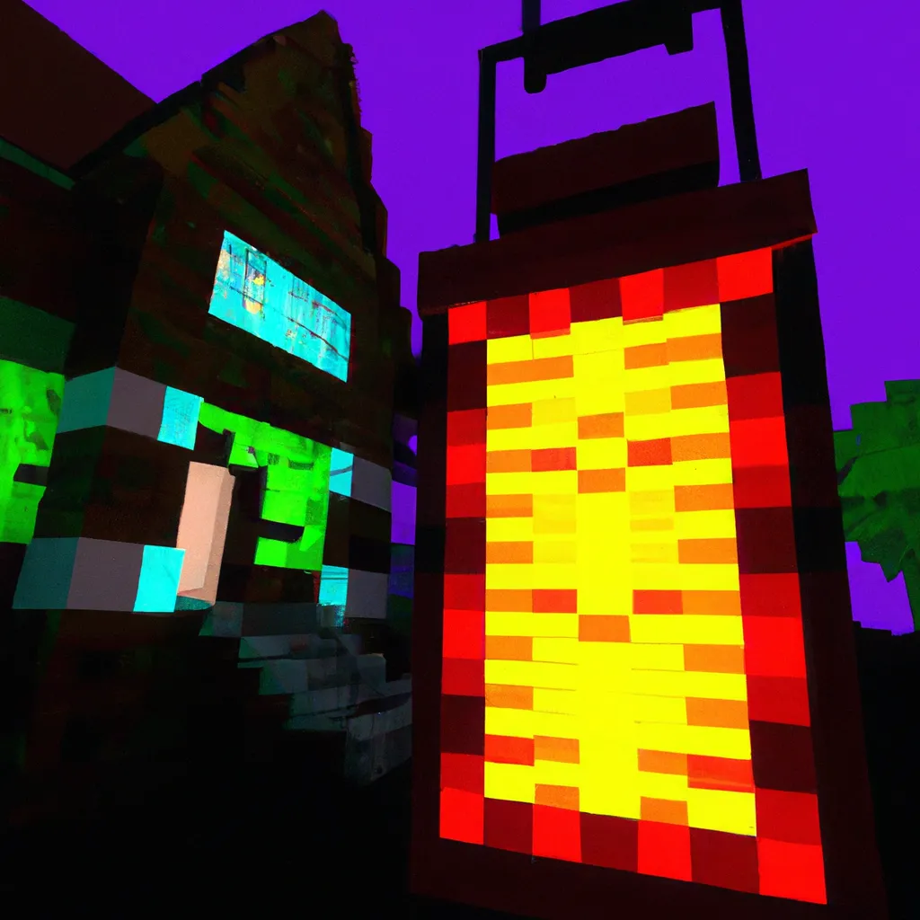 Jak zrobić latarnie w Minecraft?