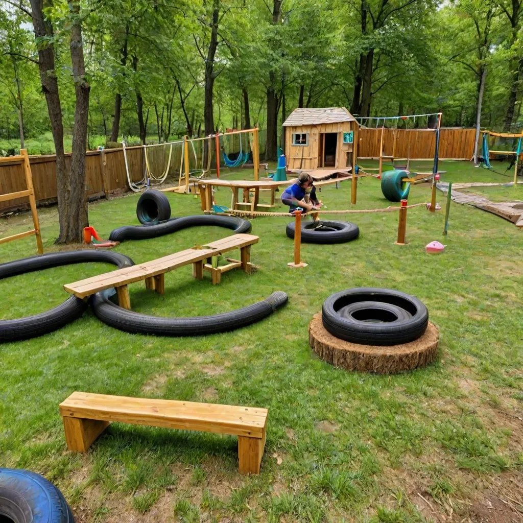 Jak zrobić tor przeszkód dla dzieci w ogrodzie? Pomysły na zabawę